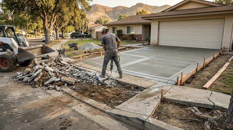 Concrete Removal & Replacement Thousand Oaks