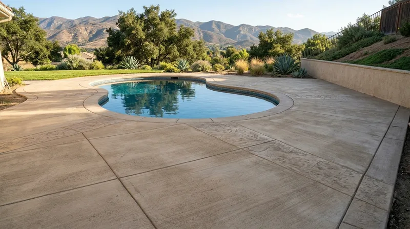 Concrete Pool Decks Thousand Oaks